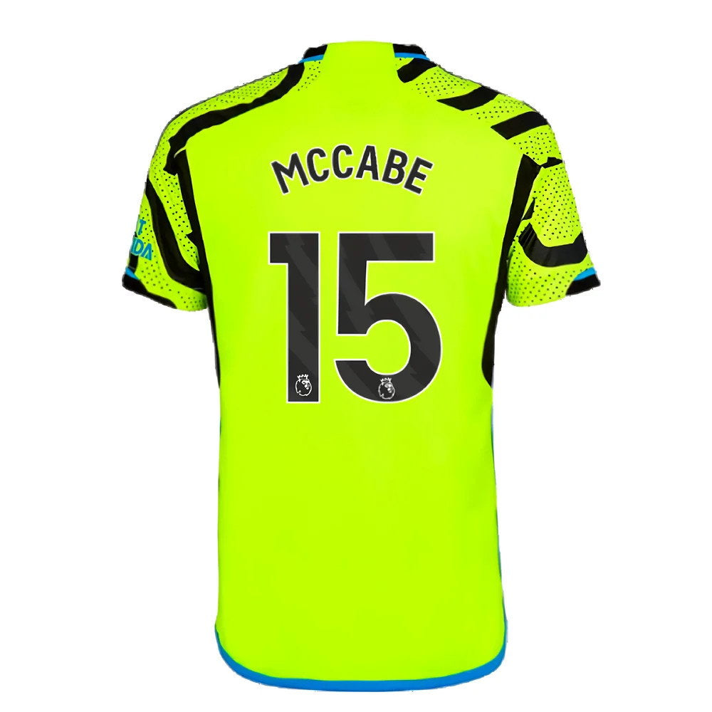 2023-2024 Arsenal Away Shirt (Kids) (McCabe 15)_2