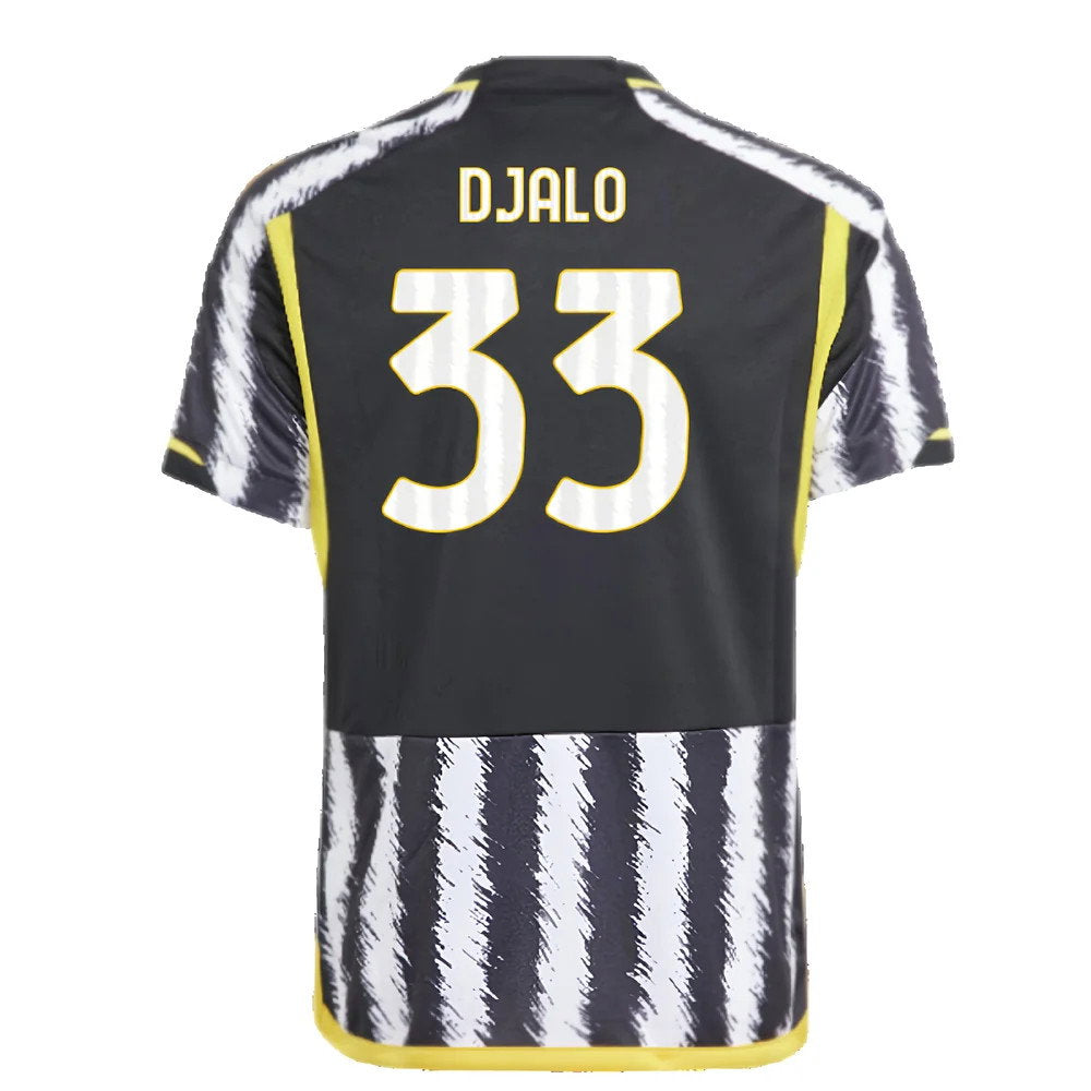 2023-2024 Juventus Home Shirt (Kids) (Djalo 33)_2