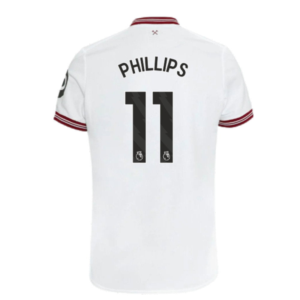 2023-2024 West Ham United Away Shirt (Kids) (Phillips 11)_2