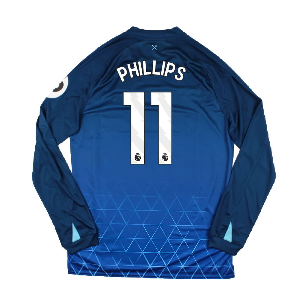 2023-2024 West Ham Long Sleeve Third Shirt (Phillips 11)_2