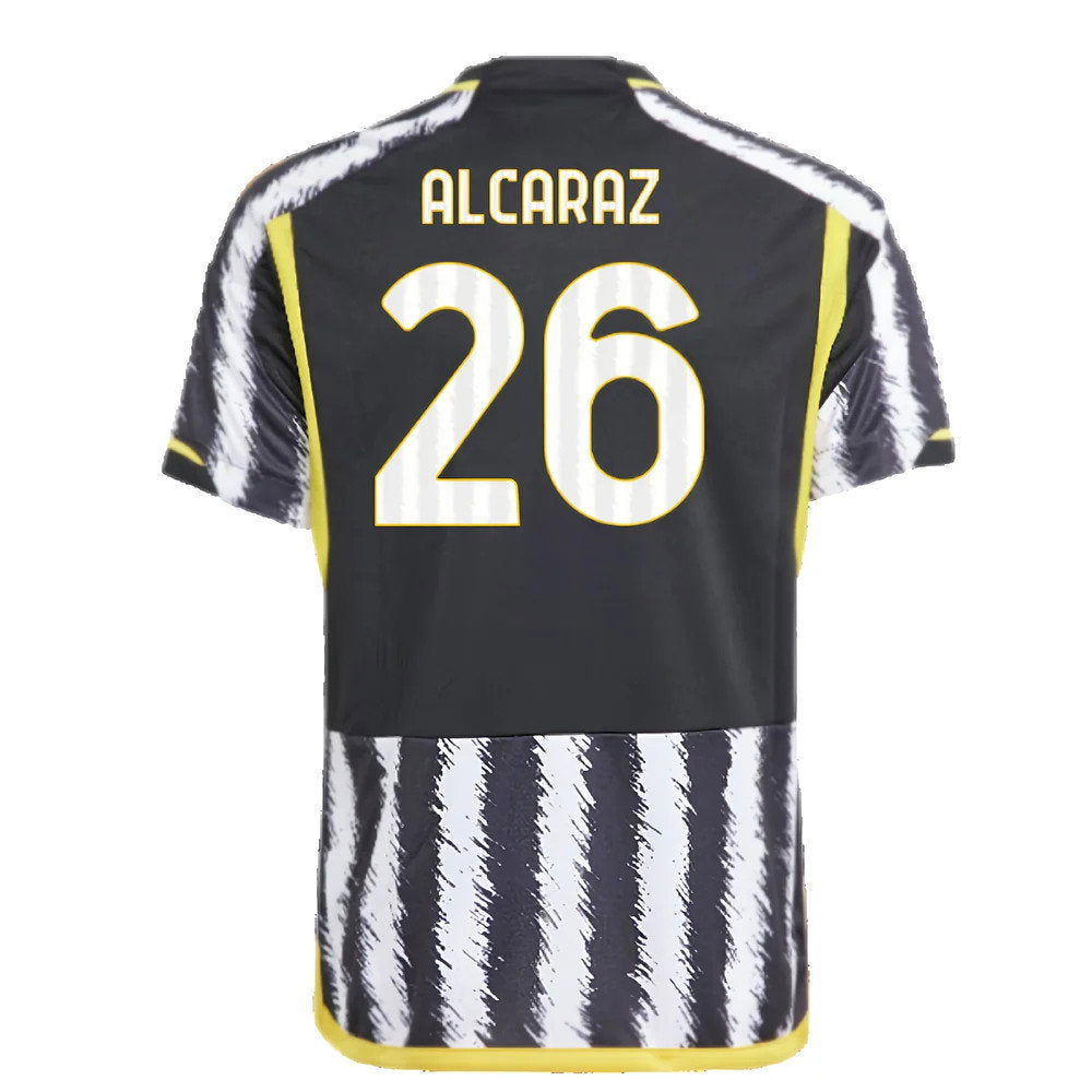 2023-2024 Juventus Home Shirt (Kids) (Alcaraz 26)_2