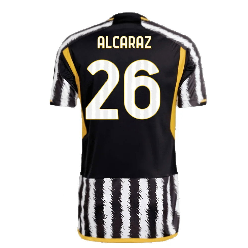 2023-2024 Juventus Home Shirt (Alcaraz 26)_2