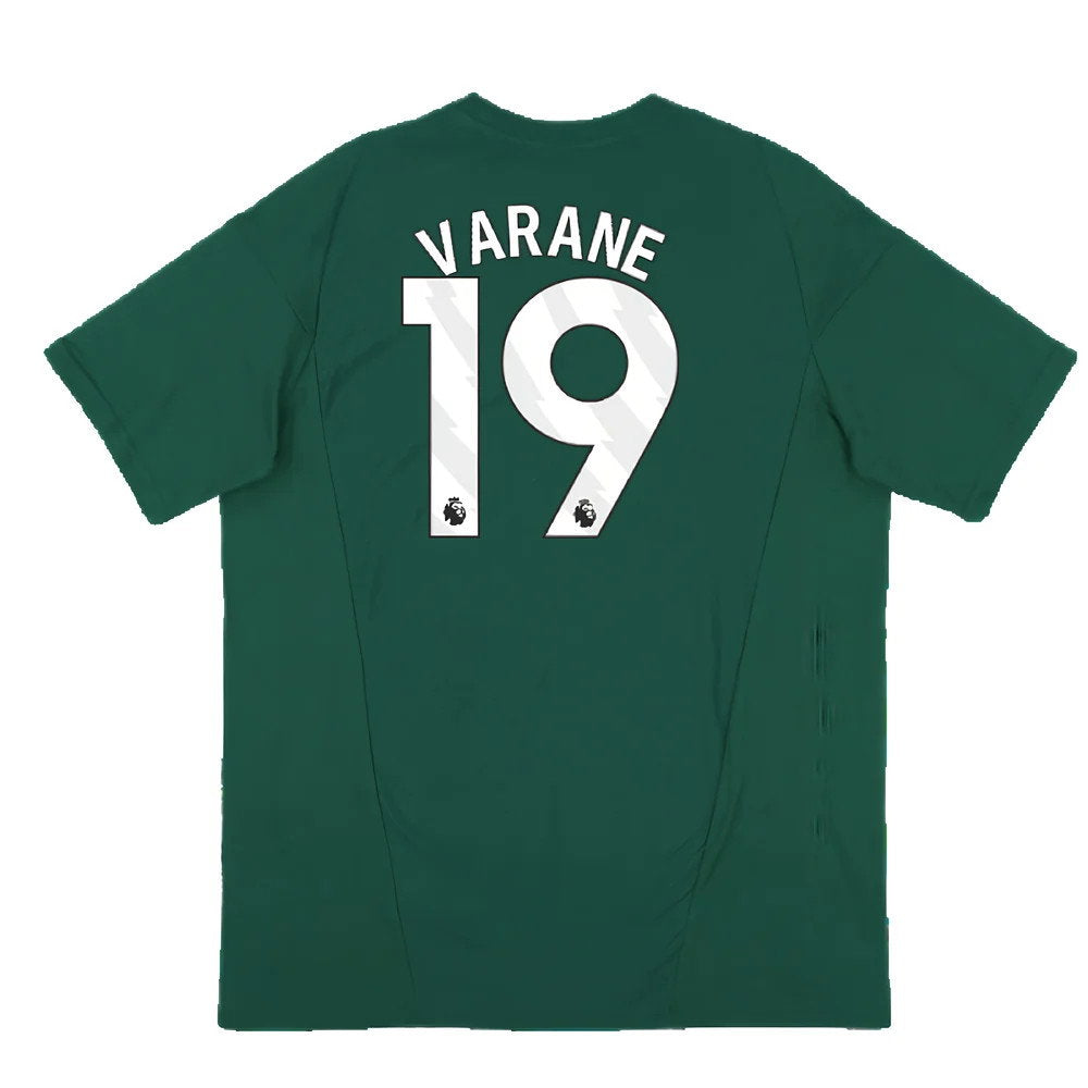 2023-2024 Man Utd Training Tee (Green) (Varane 19)_2