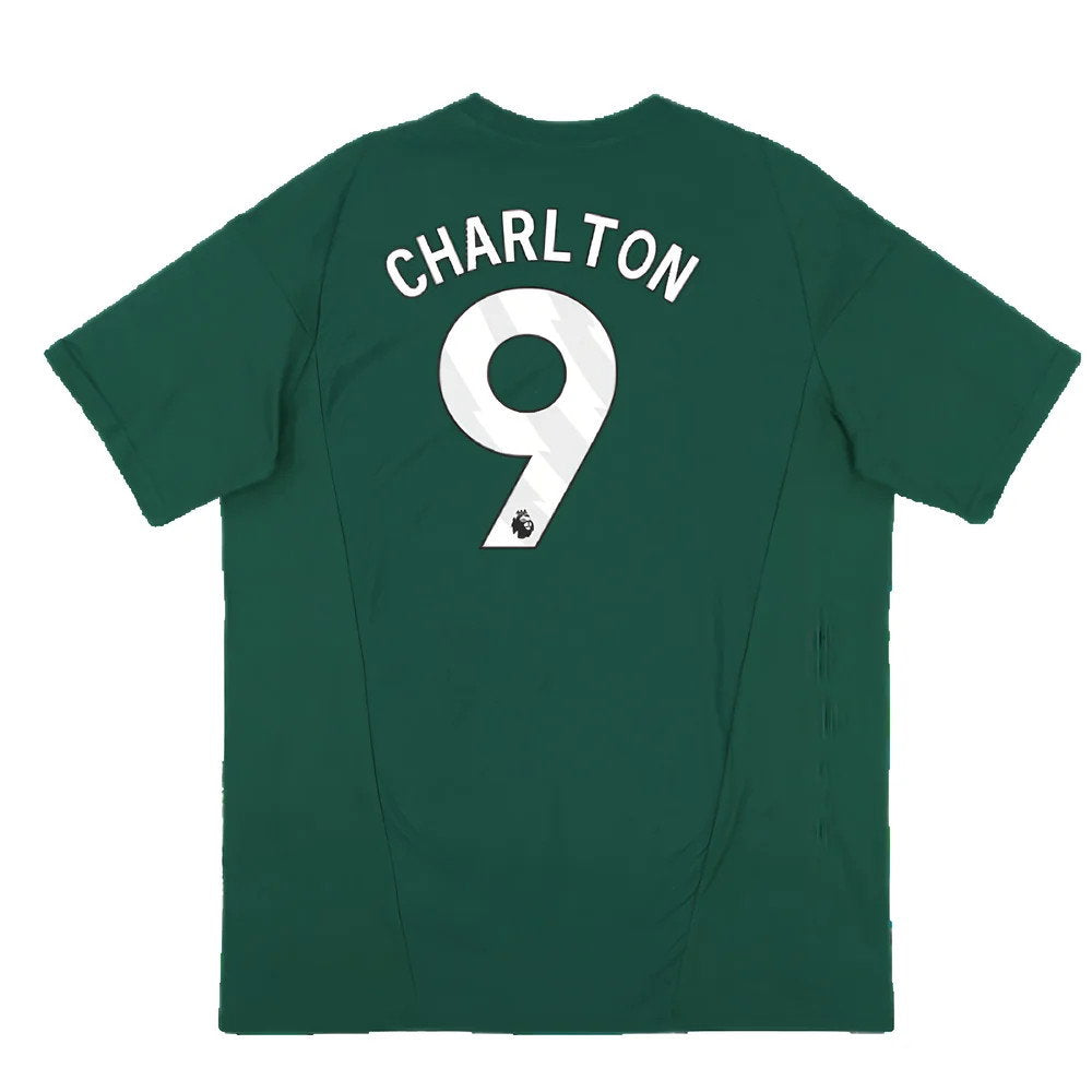2023-2024 Man Utd Training Tee (Green) (Charlton 9)_2