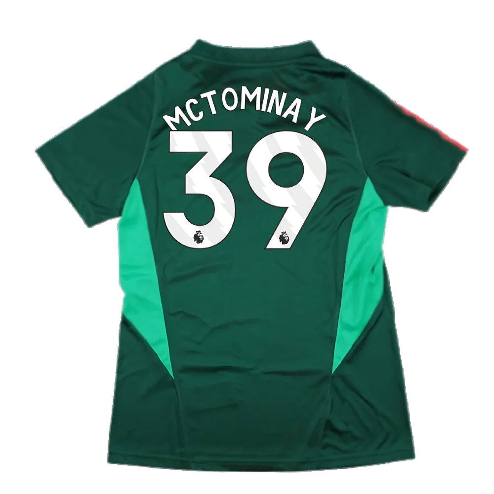 2023-2024 Man Utd Training Shirt (Green) - Ladies (McTominay 39)_2