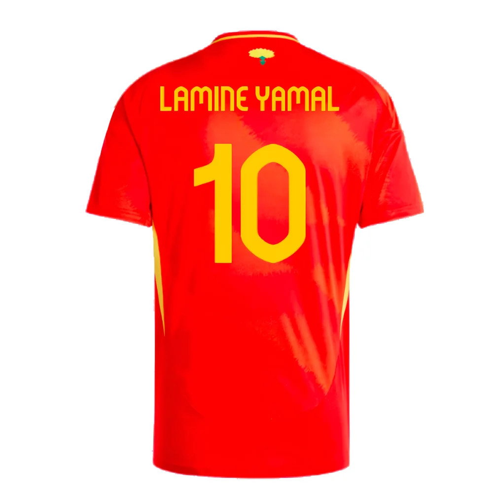 2024-2025 Spain Home Shirt (Lamine Yamal 10)_2