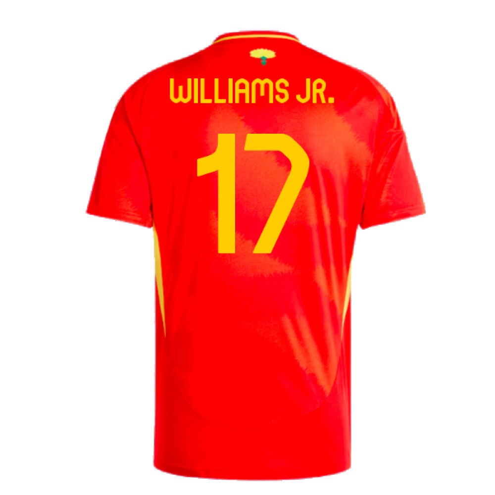2024-2025 Spain Home Shirt (Williams JR. 17)_2