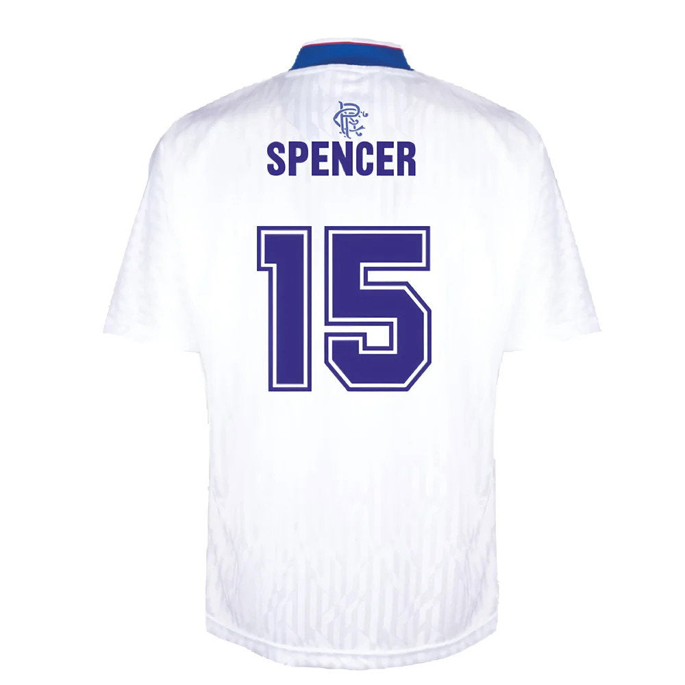 Rangers 1990 Away Retro Football Shirt (Spencer 15)_2