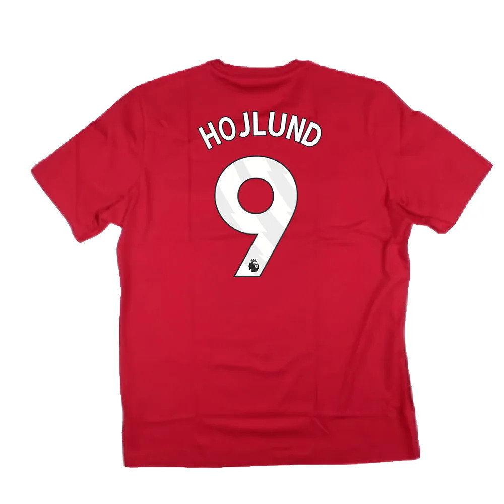 2024-2025 Man Utd DNA Graphic Tee (Red) (Hojlund 9)_2