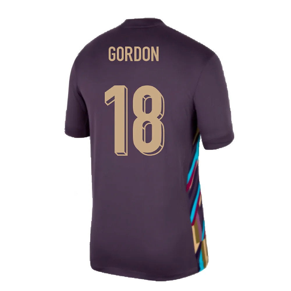 2024-2025 England Away Shirt (Gordon 18)_2