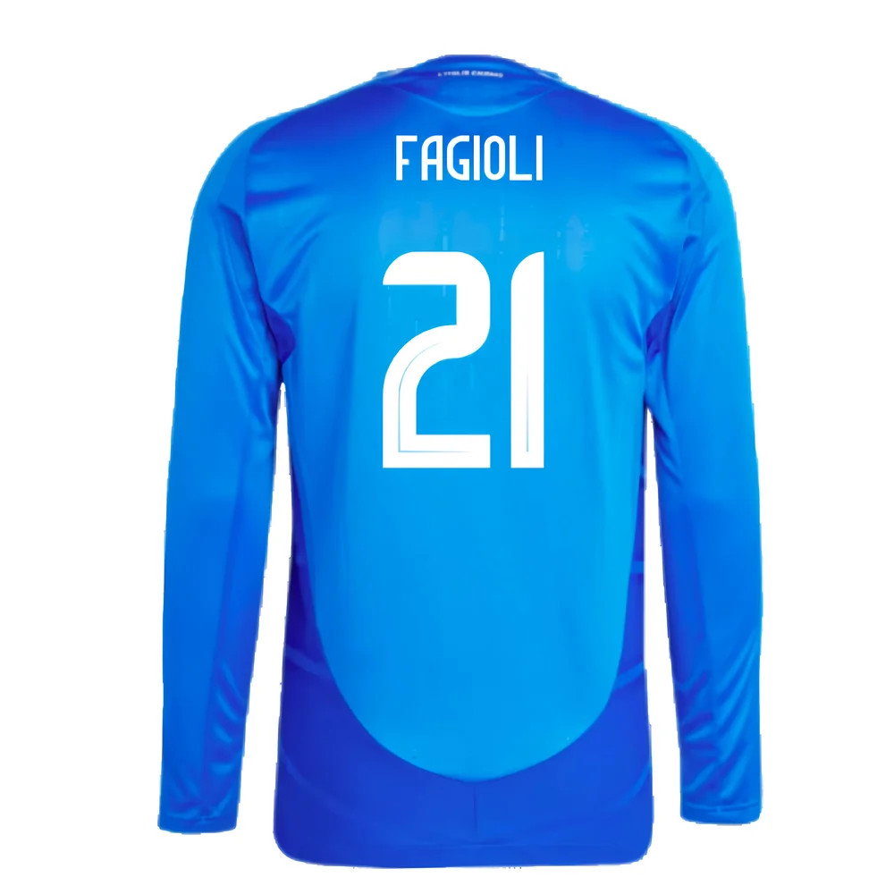 2024-2025 Italy Authentic Long Sleeve Home Shirt (FAGIOLI 21)_2