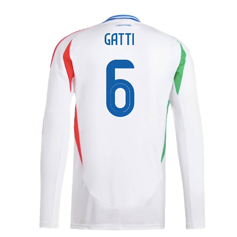 2024-2025 Italy Long Sleeve Away Shirt (GATTI 6)_2