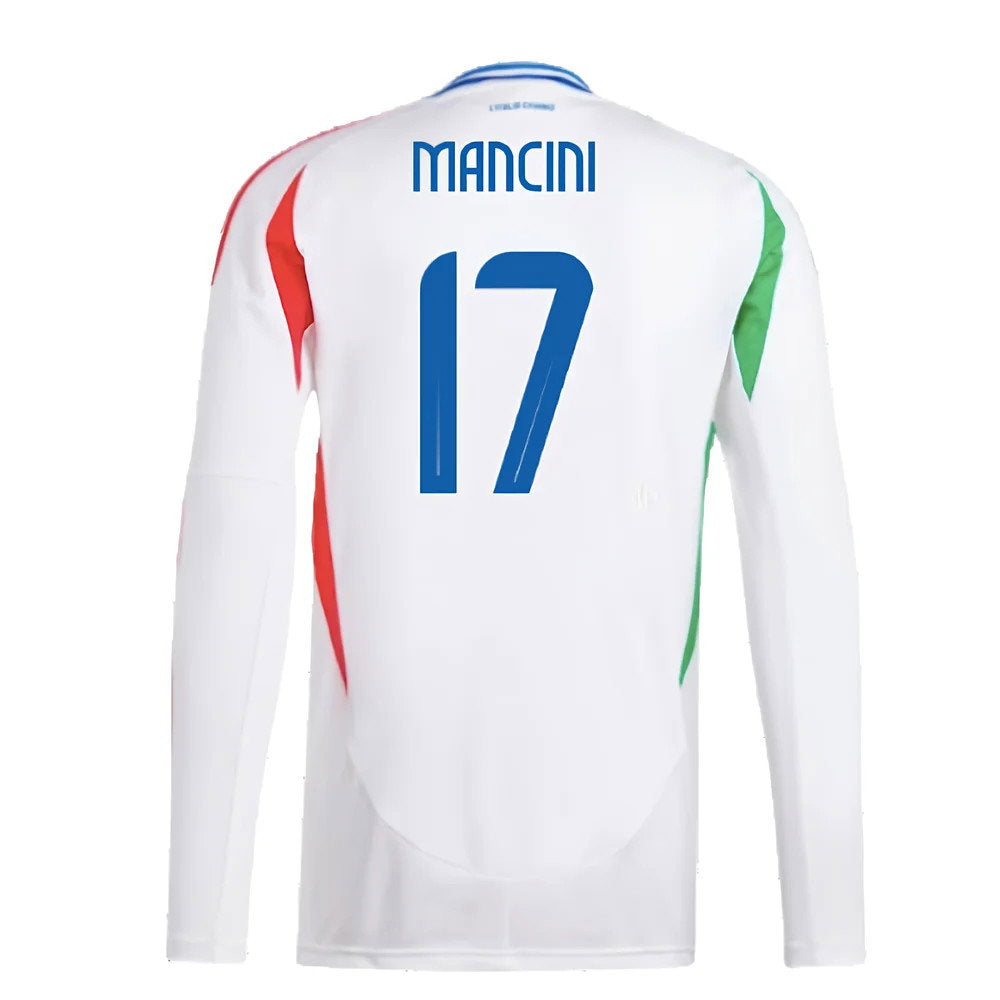 2024-2025 Italy Long Sleeve Away Shirt (MANCINI 17)_2