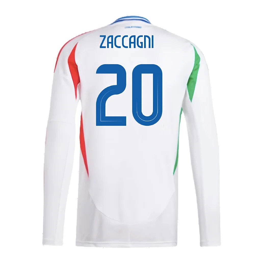 2024-2025 Italy Long Sleeve Away Shirt (ZACCAGNI 20)_2
