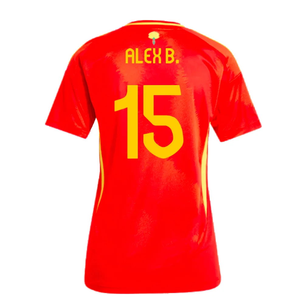 2024-2025 Spain Home Shirt (Ladies) (Alex B. 15)_2