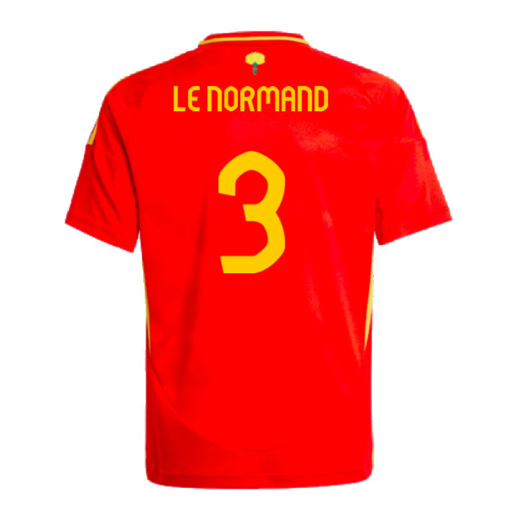 2024-2025 Spain Home Shirt (Kids) (Le Normand 3)_2