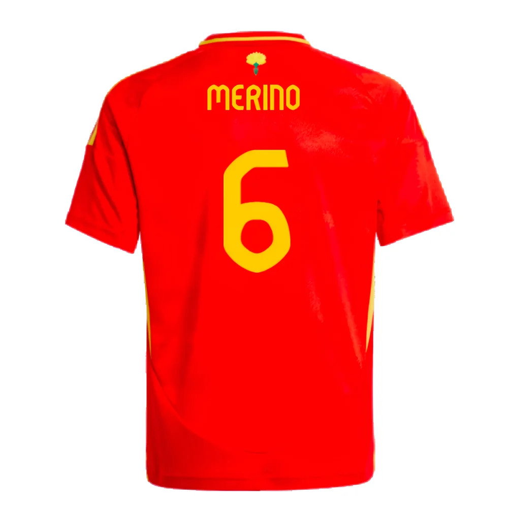 2024-2025 Spain Home Shirt (Kids) (Merino 6)_2