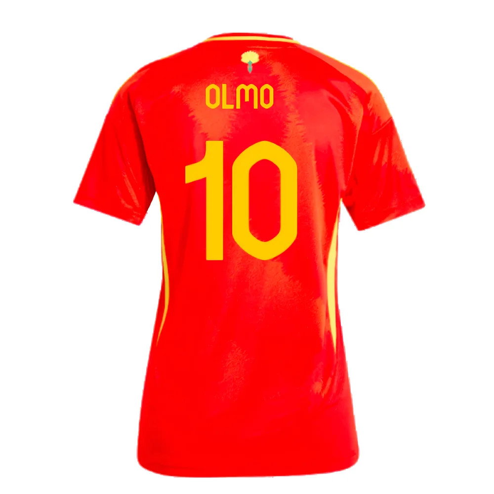 2024-2025 Spain Home Shirt (Ladies) (Olmo 10)_2