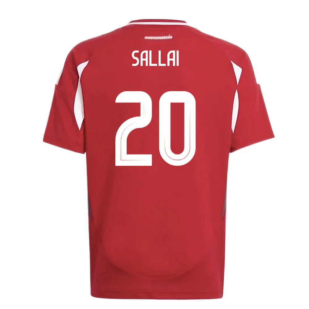 2024-2025 Hungary Home Shirt (Kids) (SALLAI 20)_2