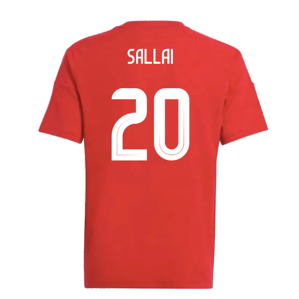 2024-2025 Hungary Home FAN Shirt (Kids) (SALLAI 20)_2