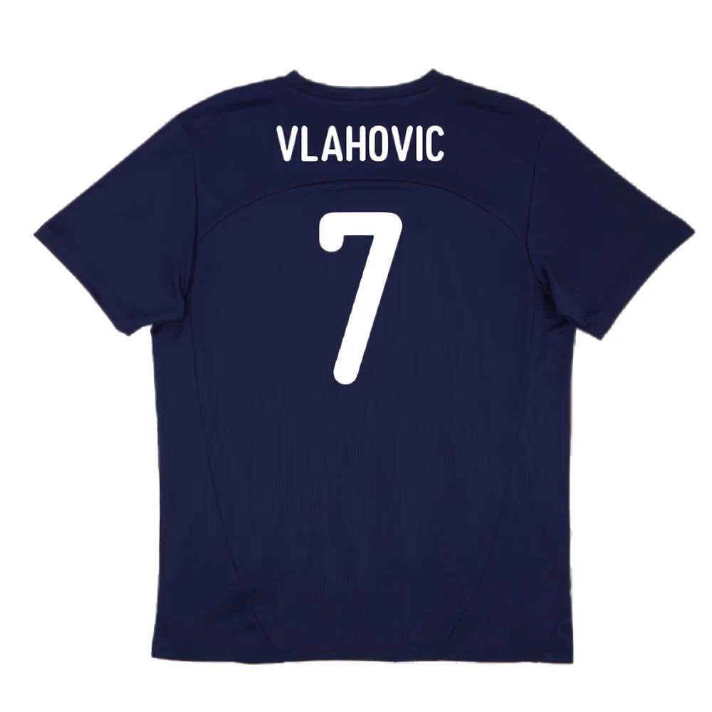 2024-2025 Serbia Training Jersey (Navy) (Vlahovic 7)_2