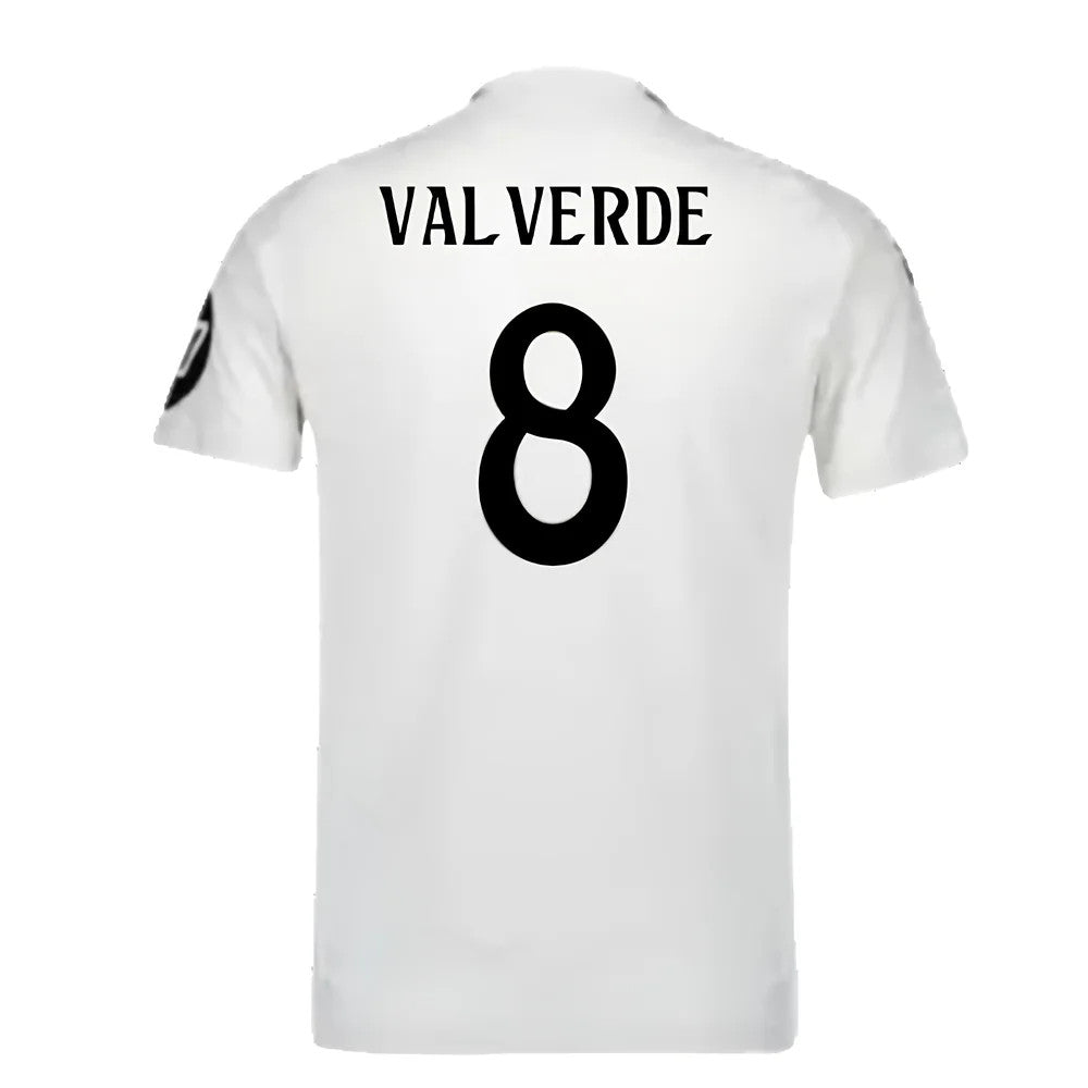 2024-2025 Real Madrid Authentic Home Shirt (Valverde 8)_2