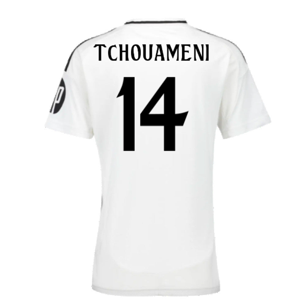 2024-2025 Real Madrid Home Shirt (Womens) (Tchouameni 14)_2