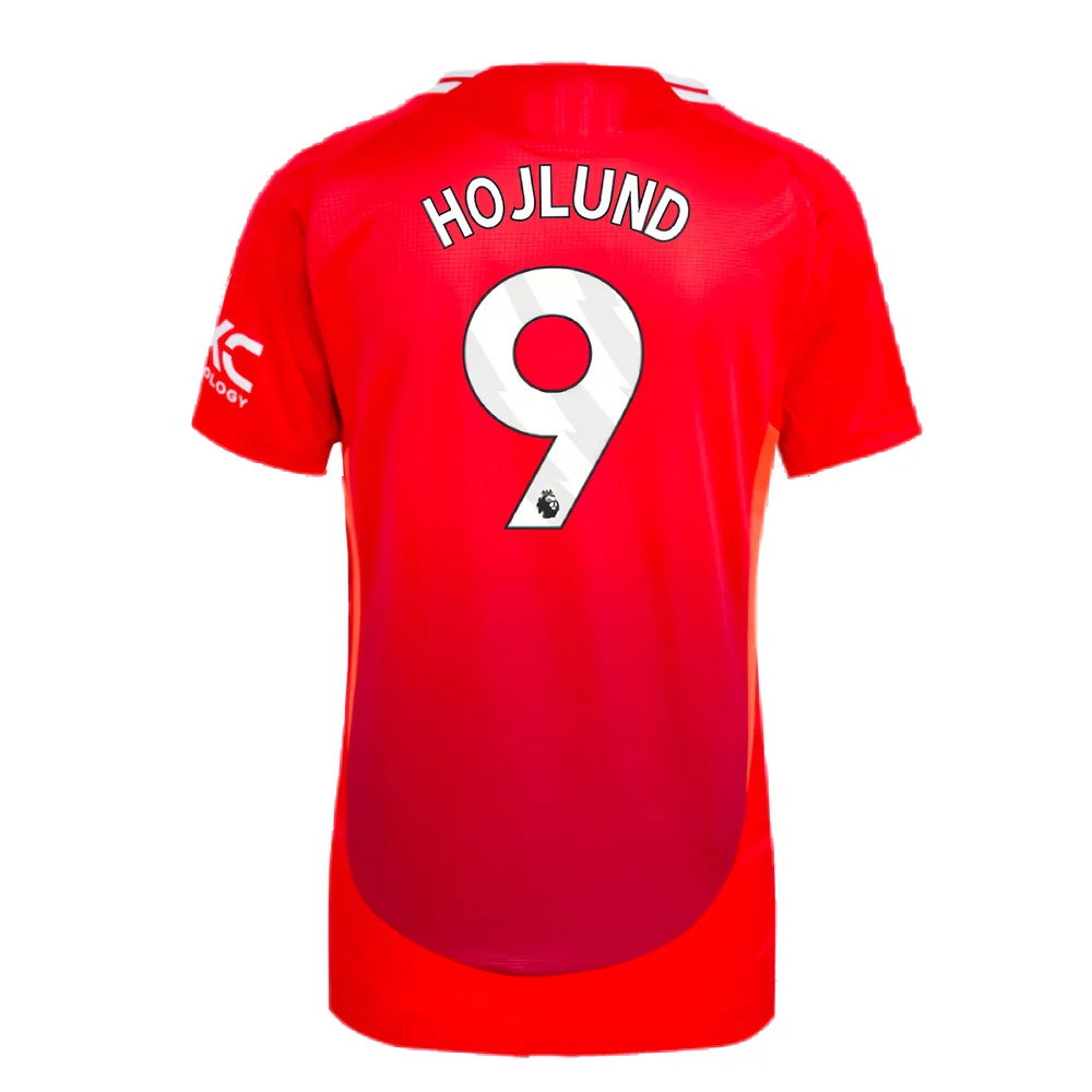 2024-2025 Man Utd Authentic Home Shirt (Womens) (Hojlund 9)_2