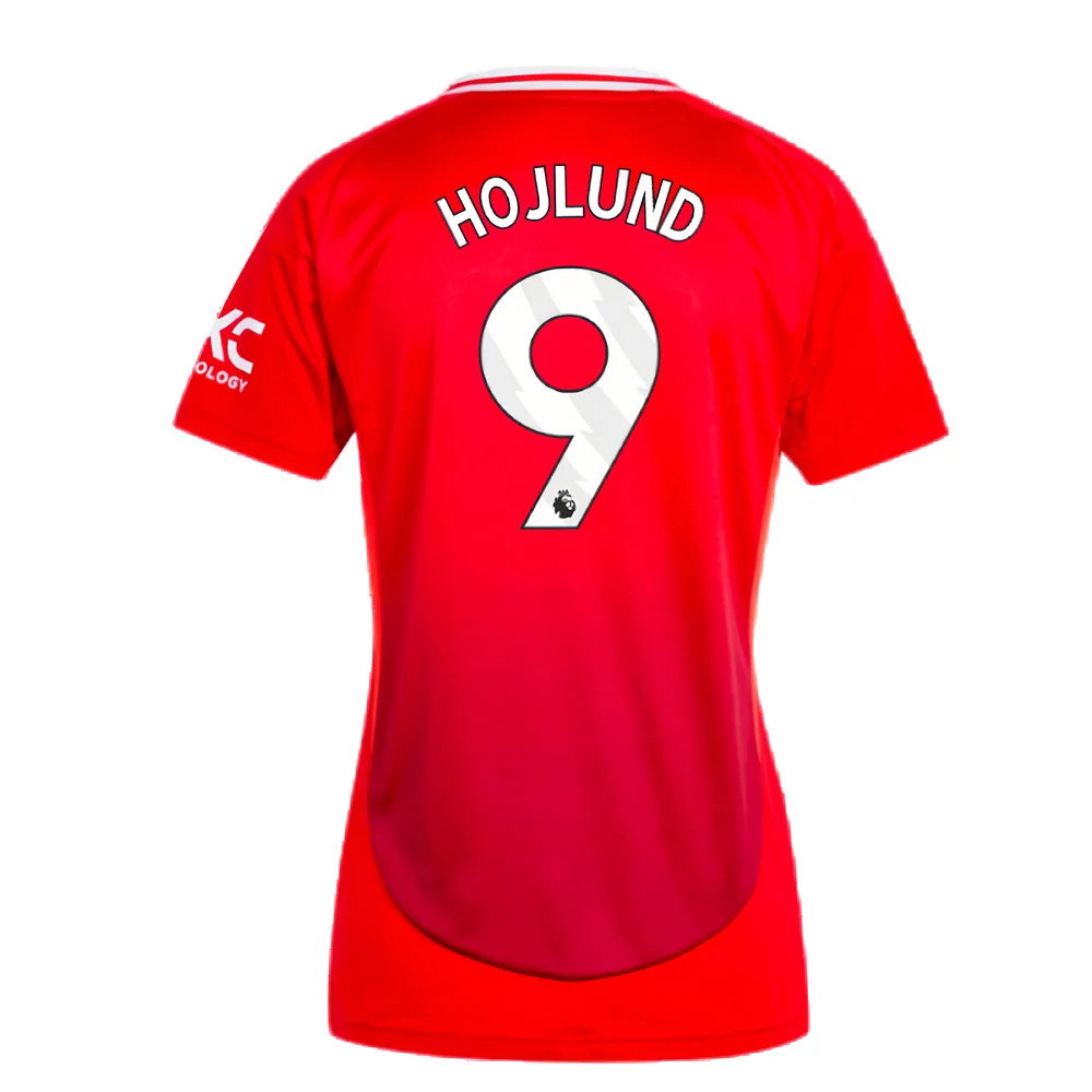 2024-2025 Man Utd Home Shirt (Womens) (Hojlund 9)_2