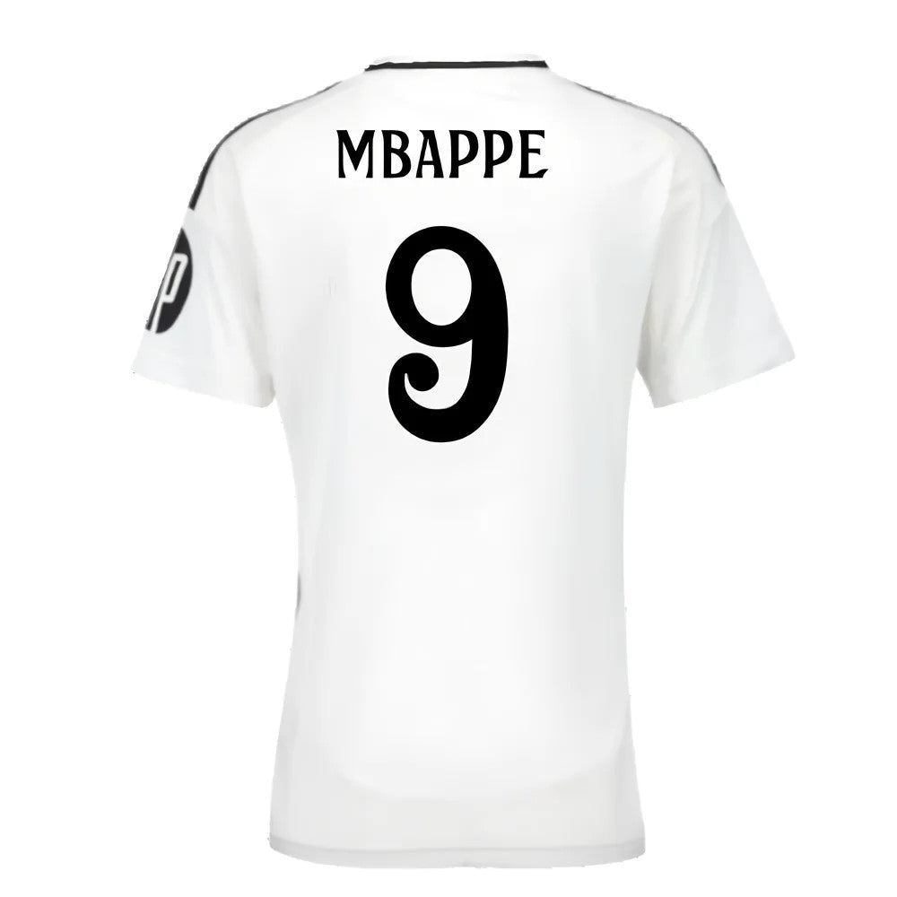 2024-2025 Real Madrid Home Shirt (Womens) (Mbappe 9)_2