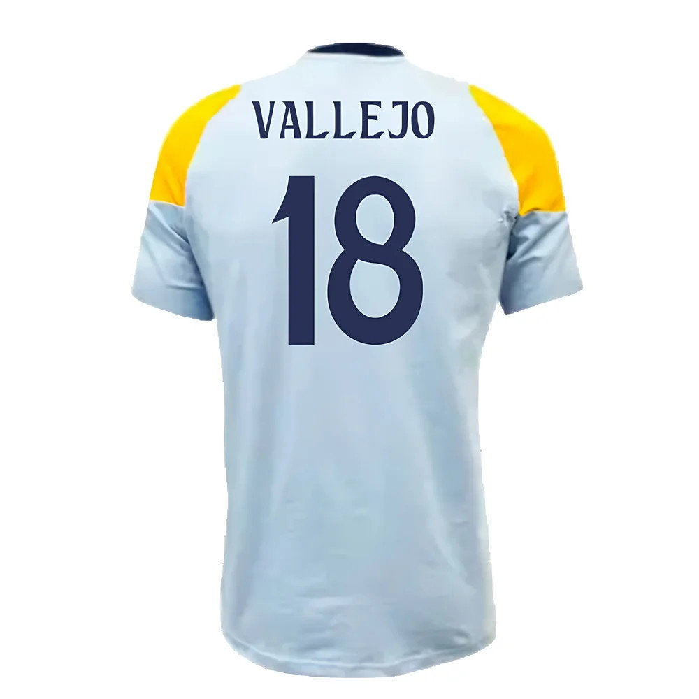 2024-2025 Real Madrid Training Tee (Glow Blue) (Vallejo 18)_2