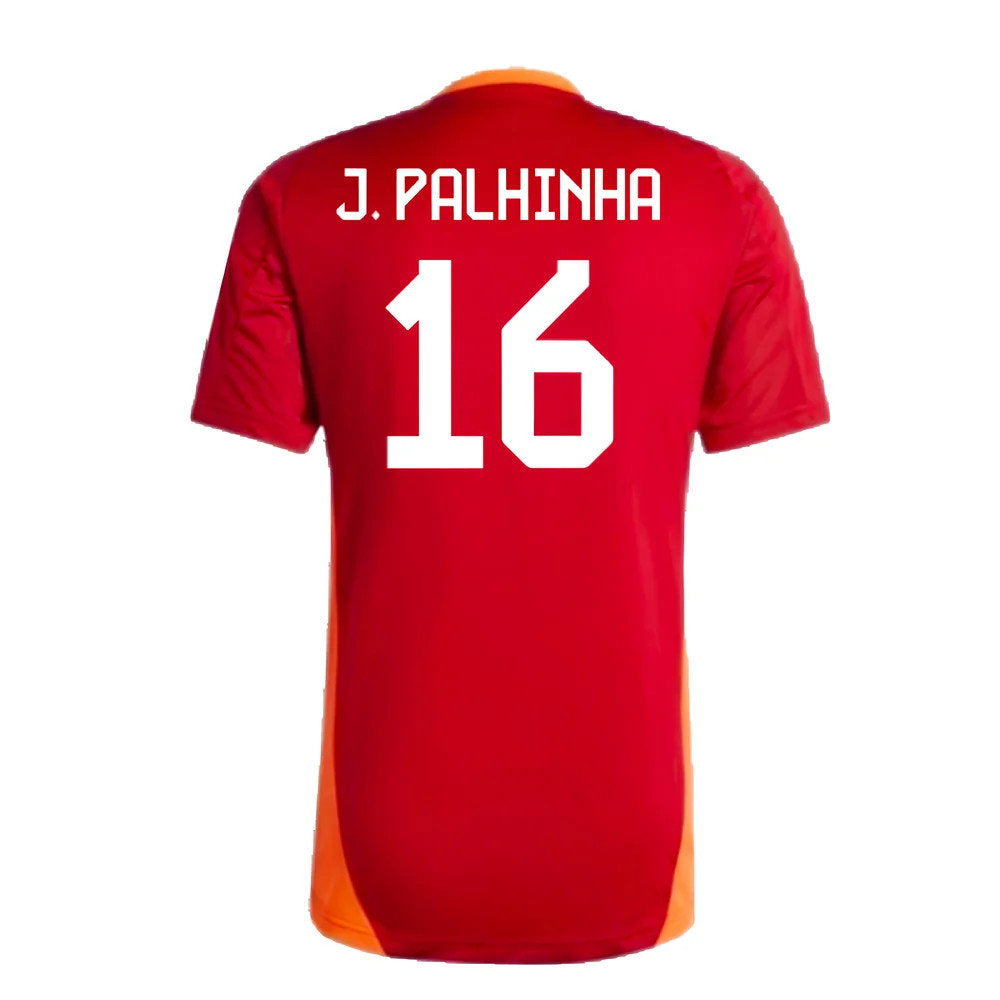 2024-2025 Bayern Munich Training Shirt (Red) (J. Palhinha 16)_2