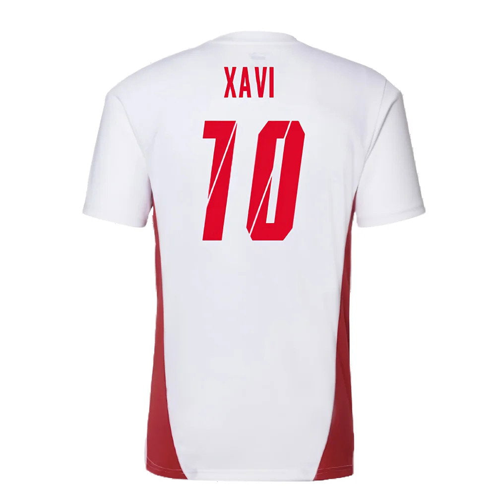 2024-2025 Red Bull Leipzig Training Shirt (White) (Xavi 10)_2