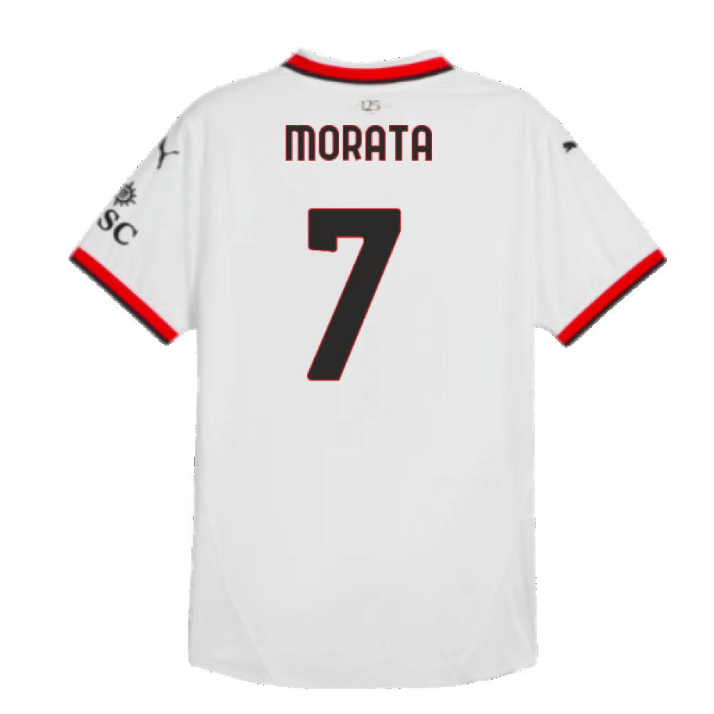 2024-2025 AC Milan Away Authentic Shirt (Morata 7)_2