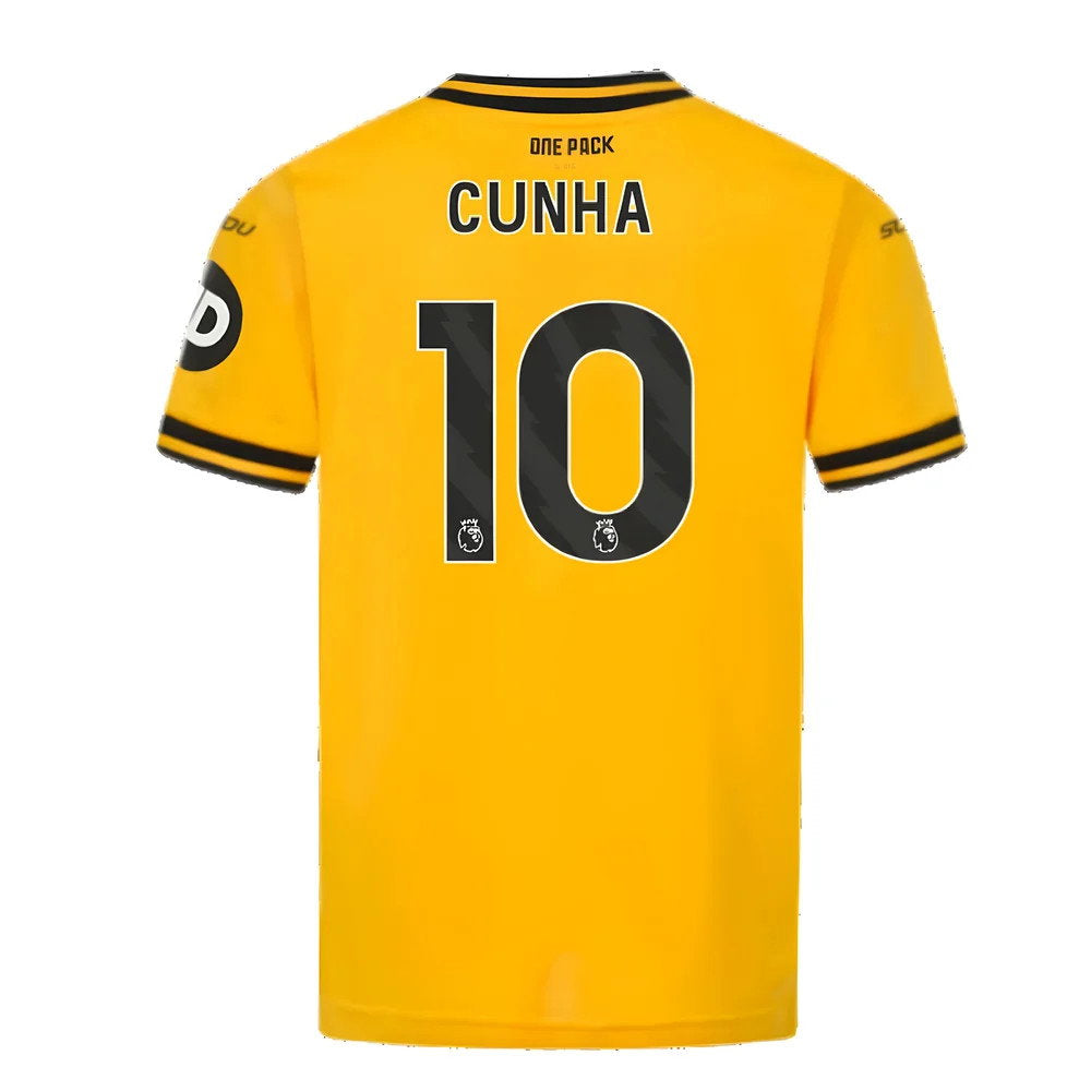 2024-2025 Wolves Home Shirt (Kids) (Cunha 10)_2