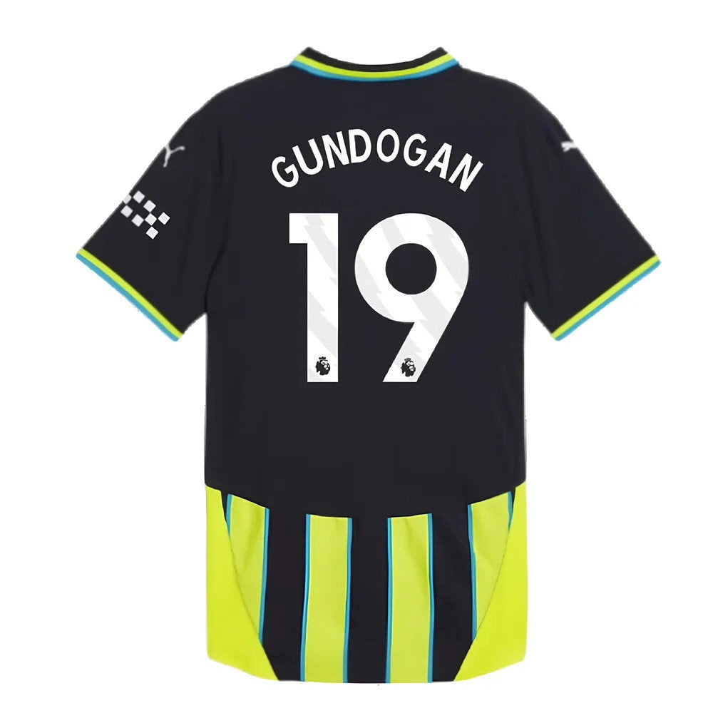 2024-2025 Man City Away Authentic Shirt (Gundogan 19)_2
