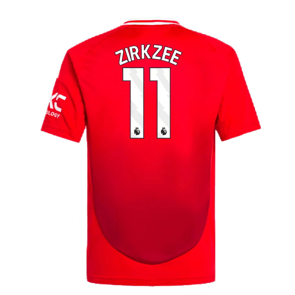 2024-2025 Man Utd Home Mini Kit (Zirkzee 11)_2