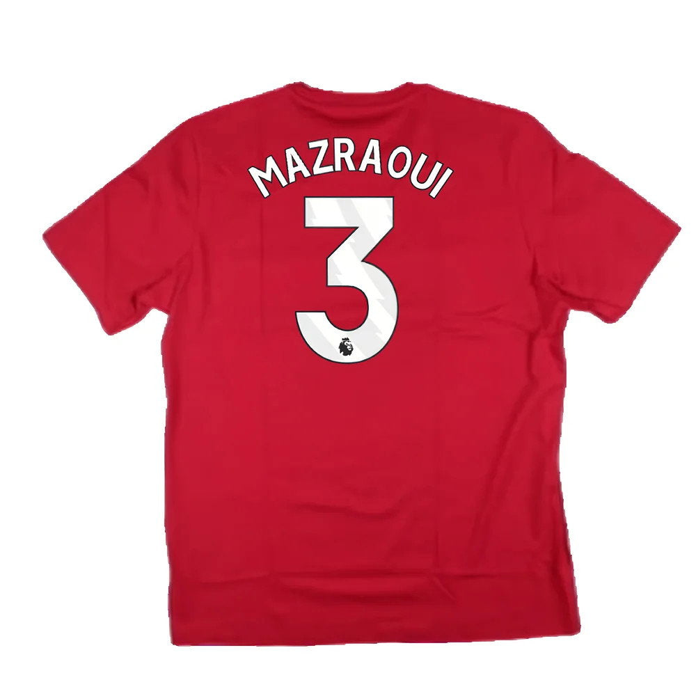 2024-2025 Man Utd DNA Graphic Tee (Red) (Mazraoui 3)_2