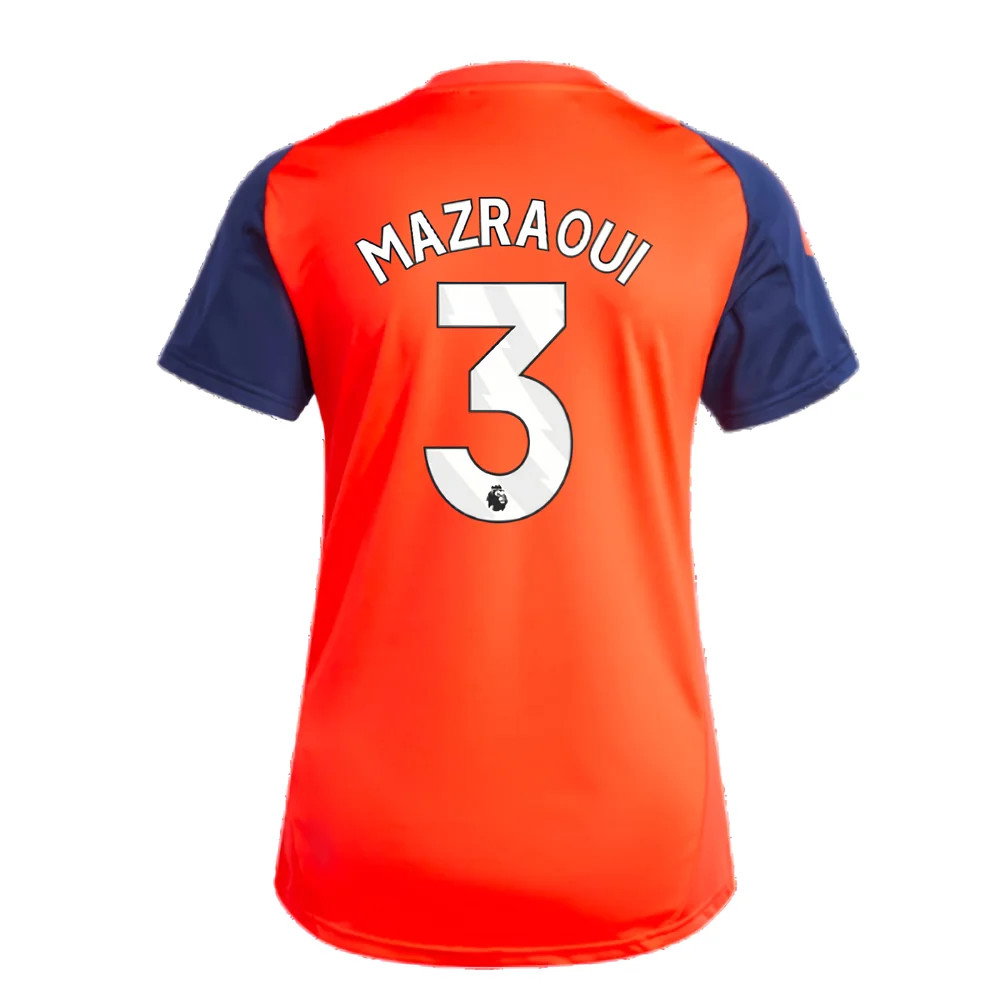 2024-2025 Man Utd Training Jersey (Red) - Womens (Mazraoui 3)_2