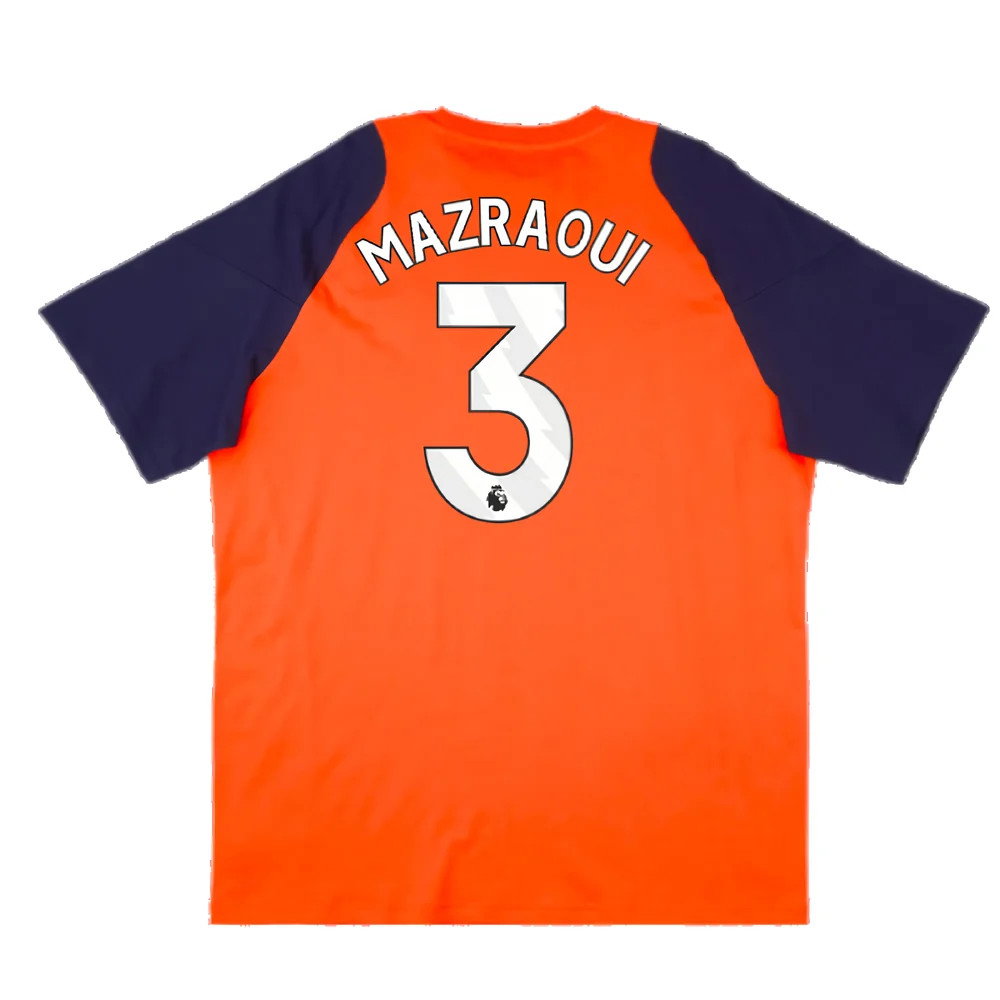 2024-2025 Man Utd Training Tee (Red) (Mazraoui 3)_2
