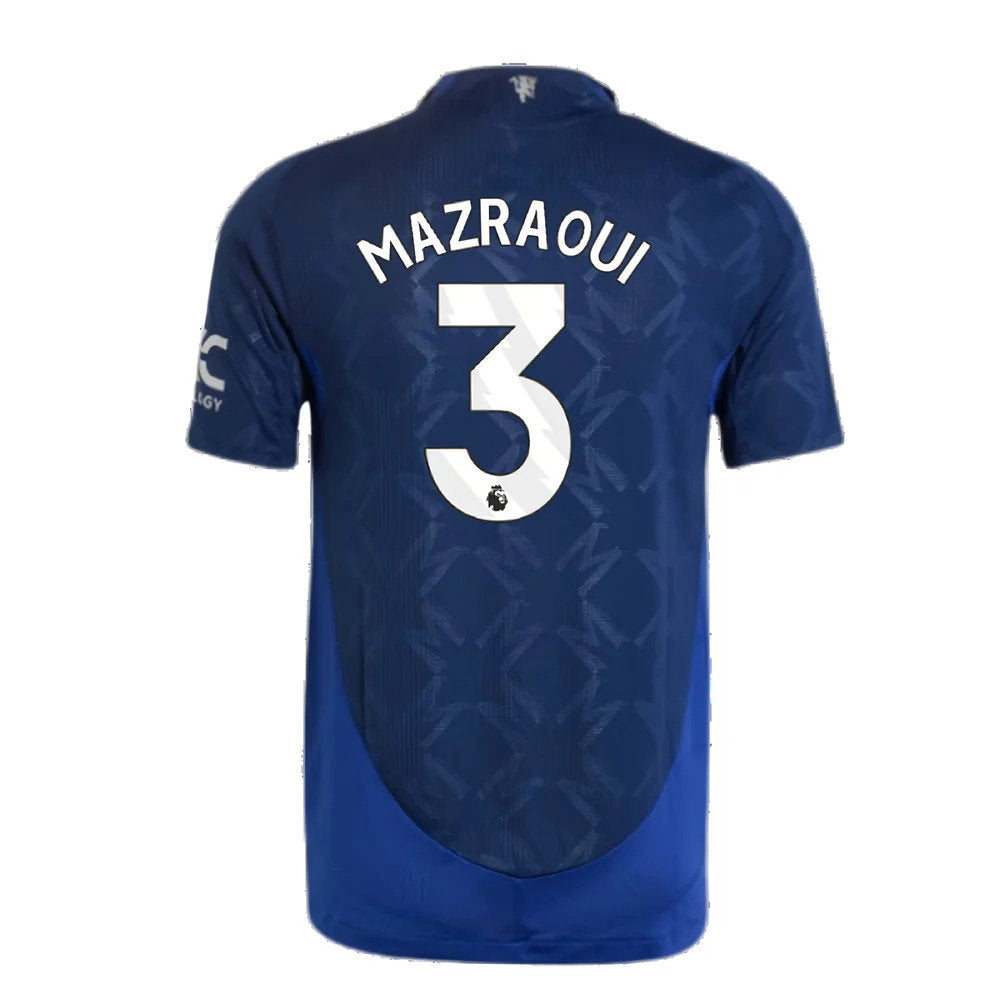 2024-2025 Man Utd Authentic Away Shirt (Mazraoui 3)_2