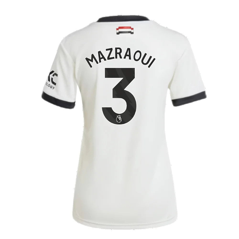 2024-2025 Man Utd Third Shirt (Womens) (Mazraoui 3)_2