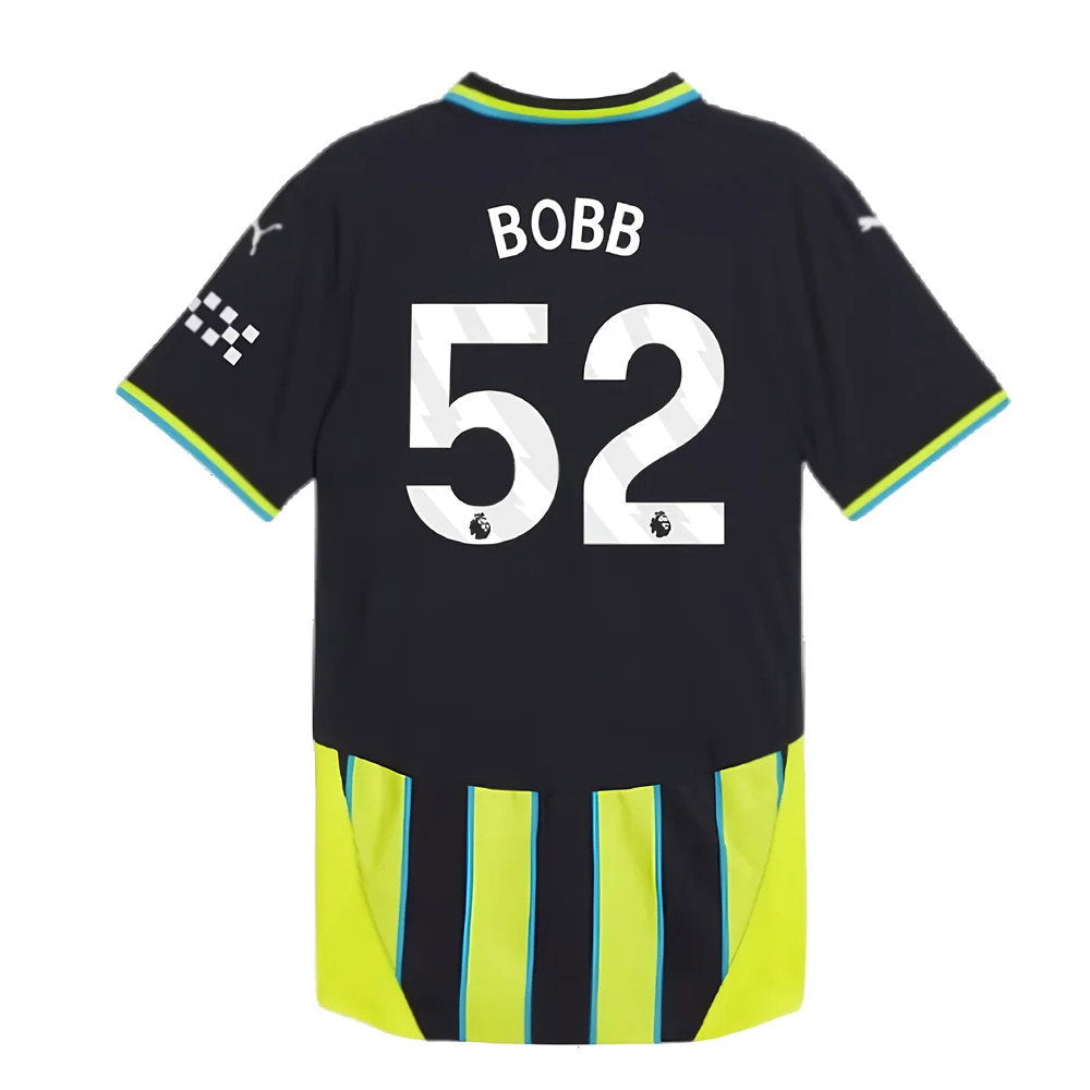 2024-2025 Man City Away Authentic Shirt (Bobb 52)_2