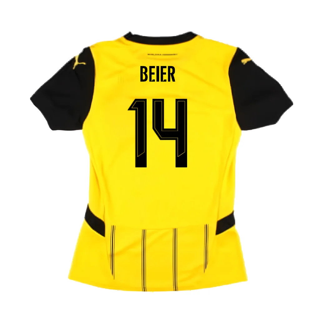 2024-2025 Borussia Dortmund Home Shirt (Ladies) (Beier 14)_2