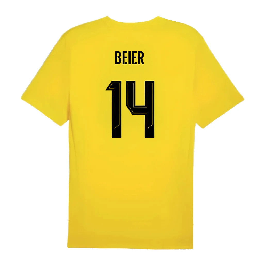 2024-2025 Borussia Dortmund Training Shirt (Yellow) (Beier 14)_2