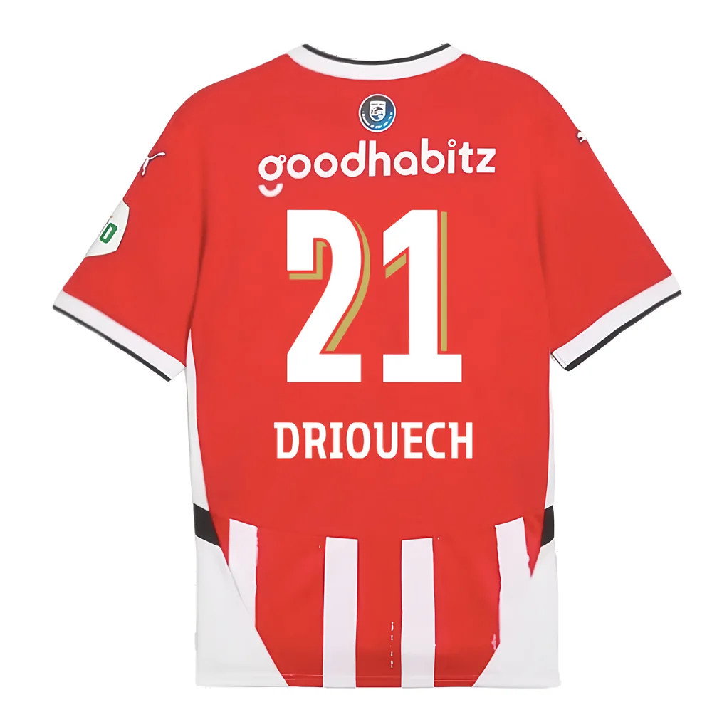 2024-2025 PSV Eindhoven Home Shirt (Driouech 21)_2