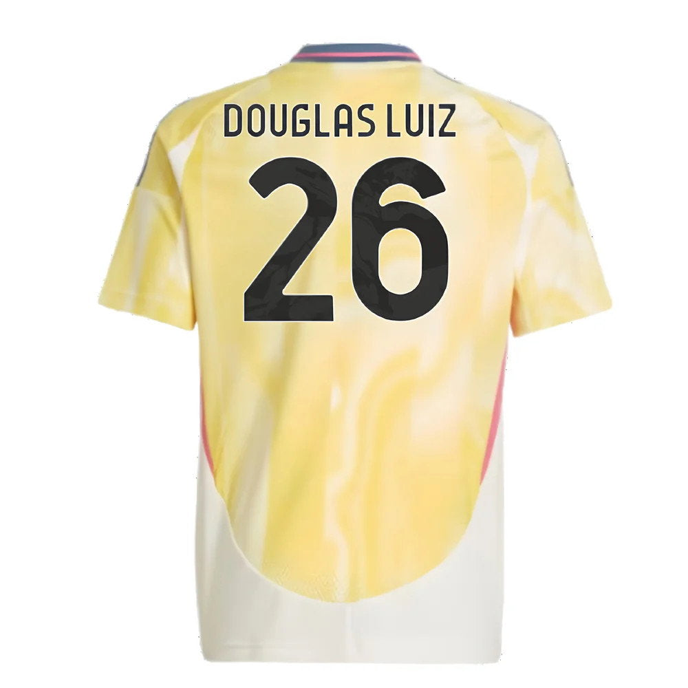 2024-2025 Juventus Away Shirt (Kids) (Douglas Luiz 26)_2