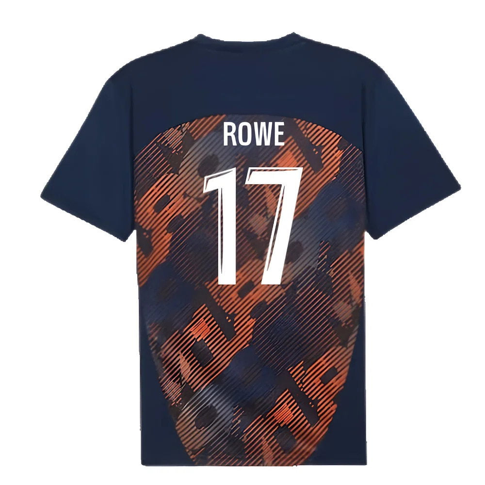 2024-2025 Marseille Pre-Match Shirt (Club Navy) (Rowe 17)_2