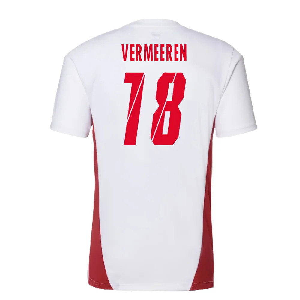 2024-2025 Red Bull Leipzig Training Shirt (White) (Vermeeren 18)_2