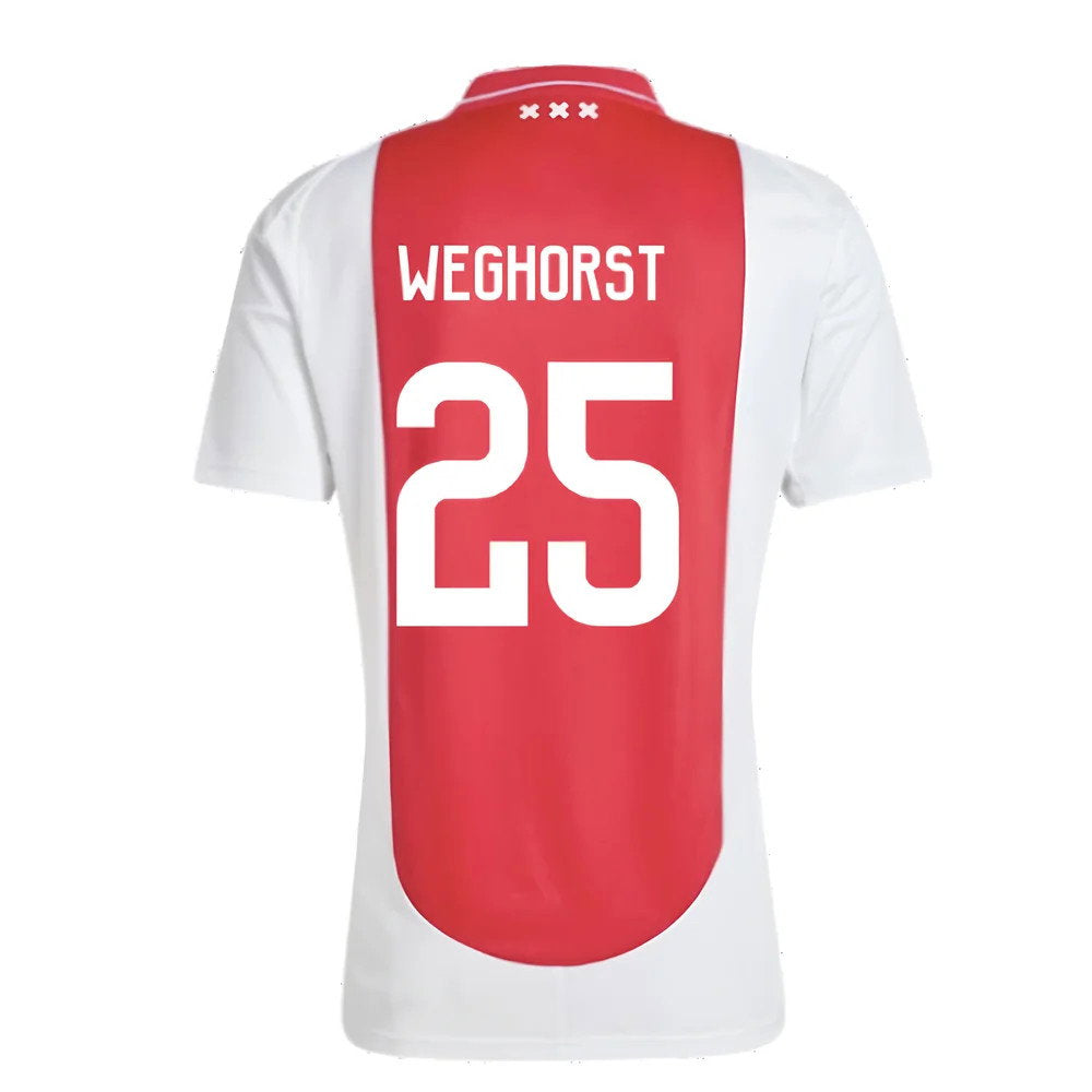 2024-2025 Ajax Home Shirt (Weghorst 25)_2